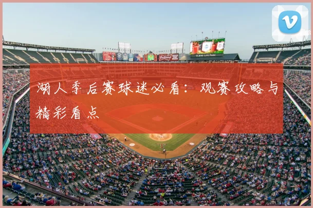 湖人季后赛球迷必看：观赛攻略与精彩看点